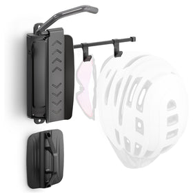 MonTEK swivel bike wall mount shows angled hook for quick, secure mounting.