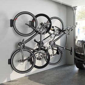 mount fits bikes with fenders without compromising storage space