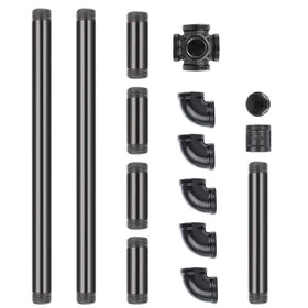 MOOACE compact footprint top-down view emphasizing space-saving dimensions