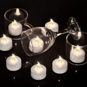 Mookray LED tea light suitable for outdoor bars and poolside settings