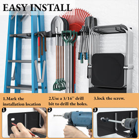 MOOMSINE folding chair organizer hooks help tidy patio and camping areas