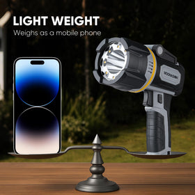 MOONASION durable body resists drops and rough outdoor handling.
