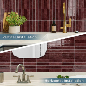 MOONFUN 2.5mm thick backing tile for strong wall adhesion