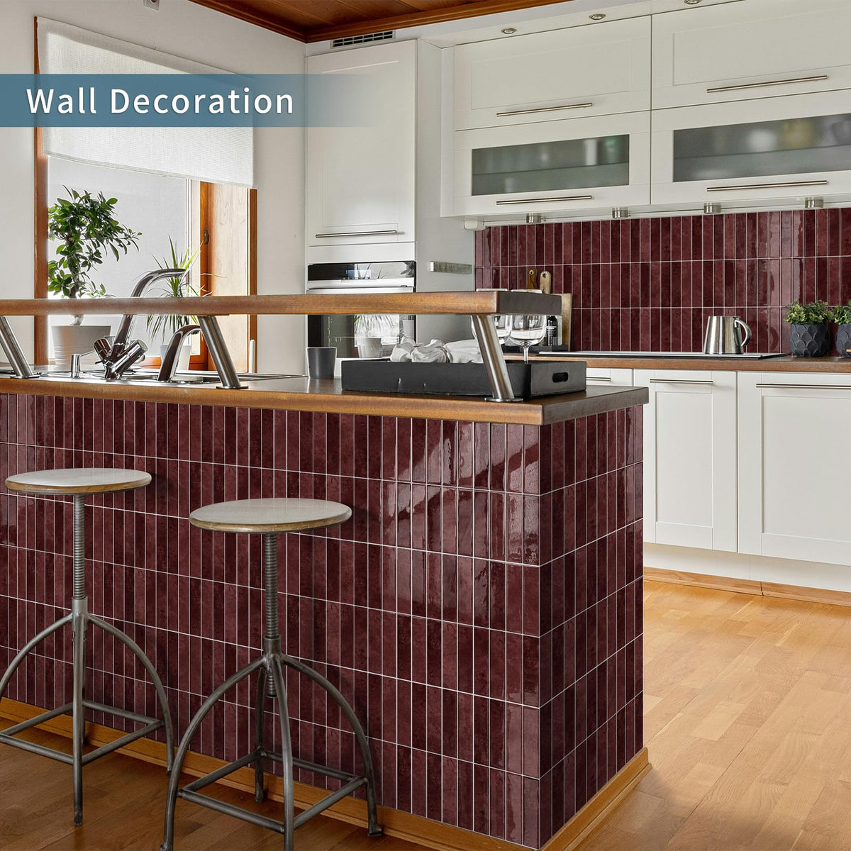 MOONFUN camper wall tiles with snap-fit for mobile living