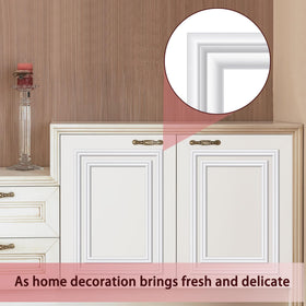 Moonoom easy-to-clean molding resists moisture, dust, and oil for simple maintenance.