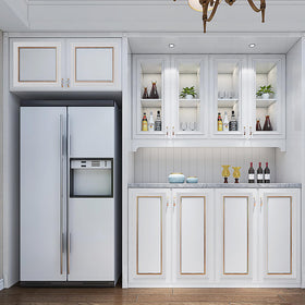Moonoom versatile wall trim for glass, wood, and metal.