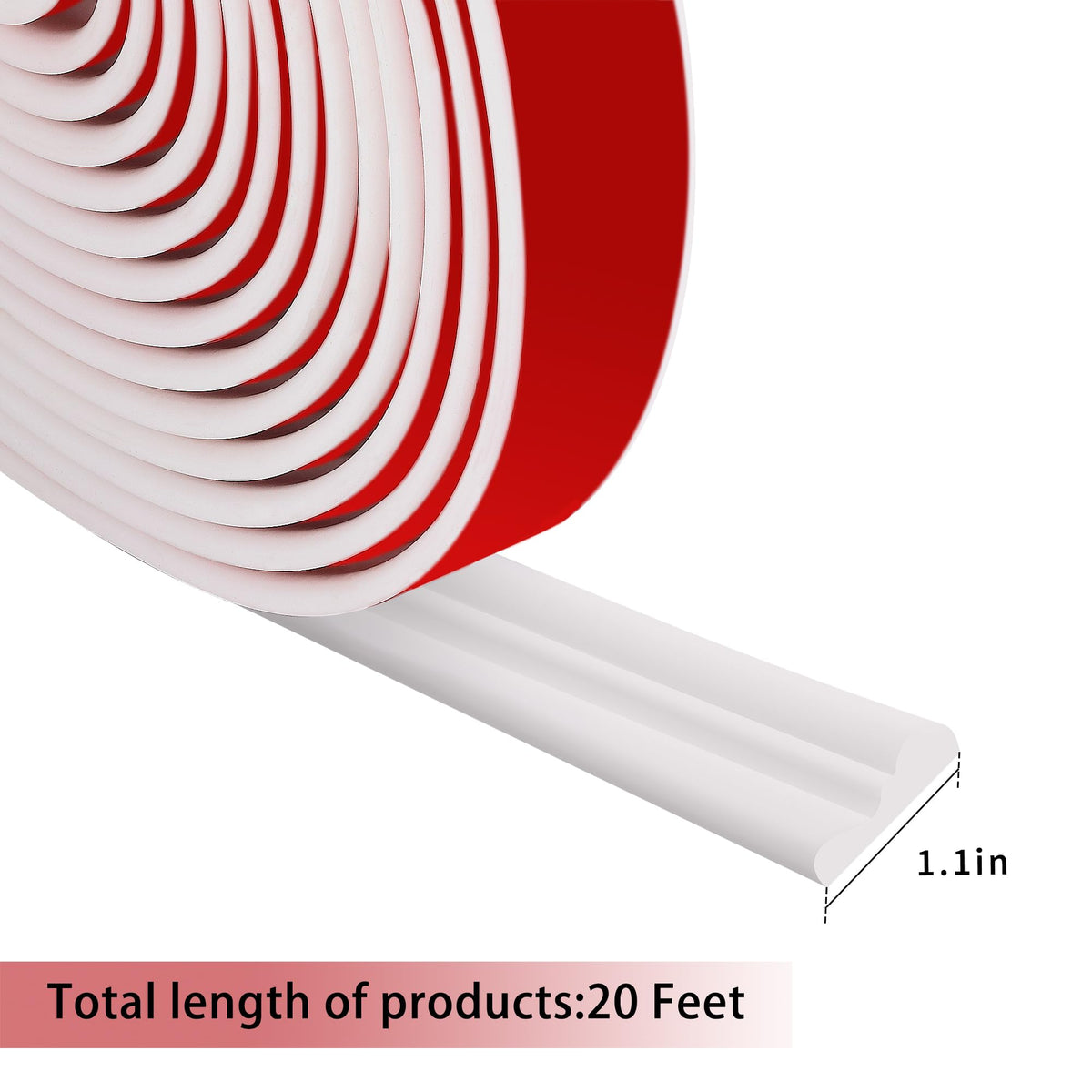 Moonoom self-adhesive 3D chair rail panel adds elegant depth.