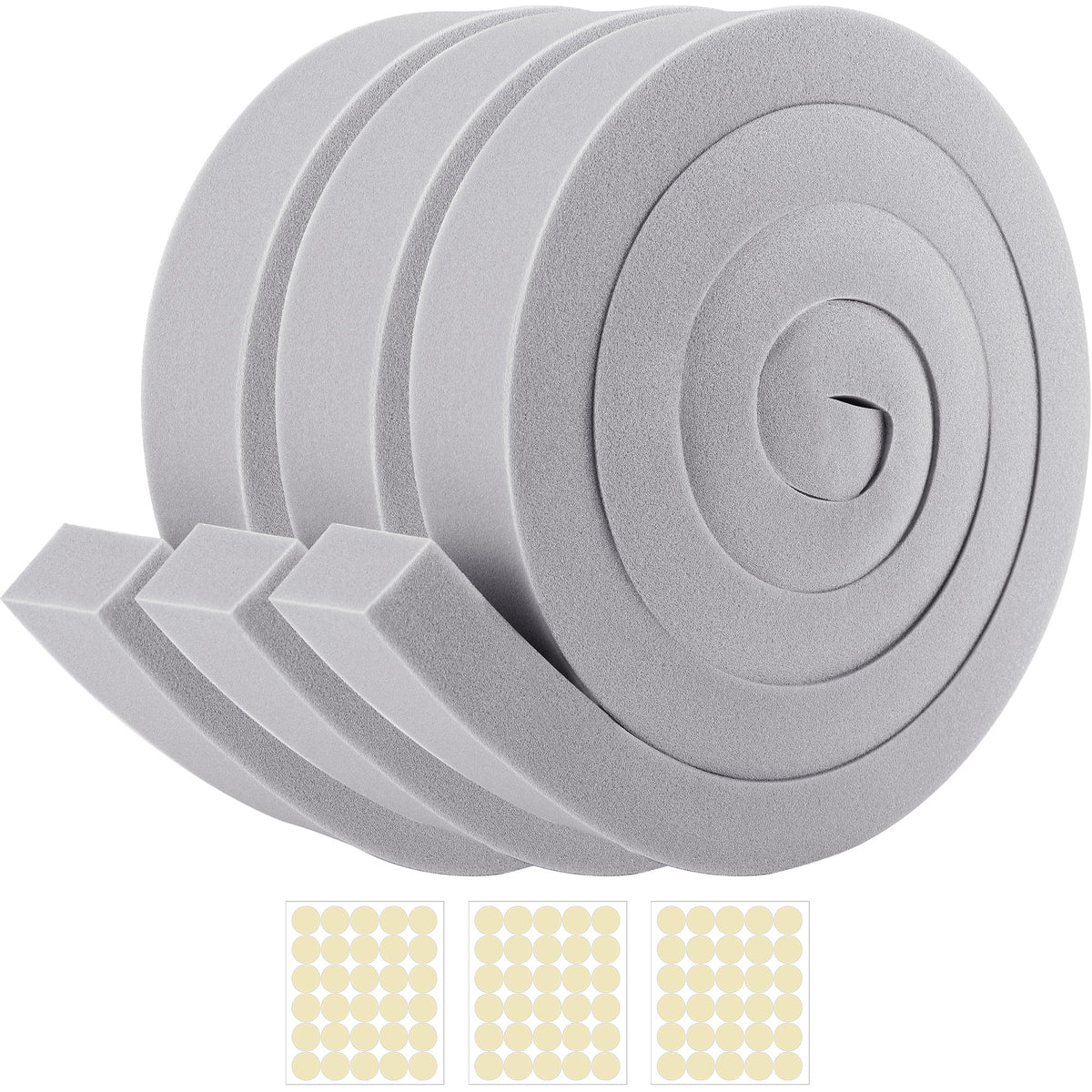 Moonoom weatherseal foam tape close-up shows flexible seal for gaps and drafts.