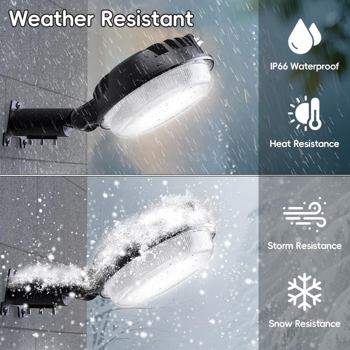 MOONTIP 150-degree adjustable head to customize lighting coverage