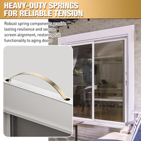 Mootycapa track stability enhances door alignment