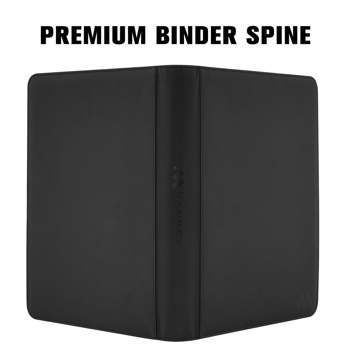 MORABTO back cover emphasizes sturdy construction and brand commitment.