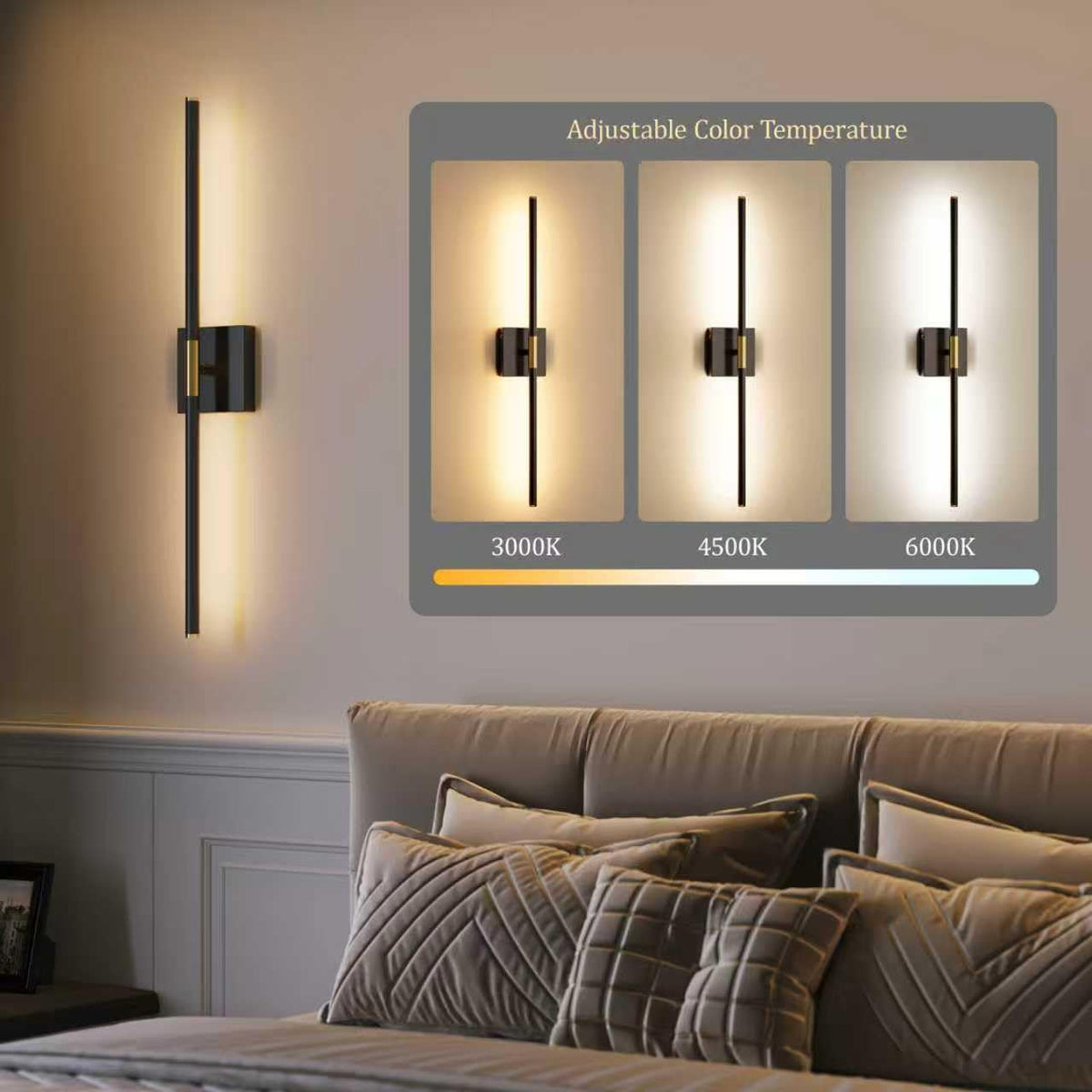 Morauroral remote-controlled dimming for flexible brightness and timer