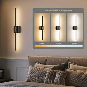 Morauroral remote-controlled dimming for flexible brightness and timer