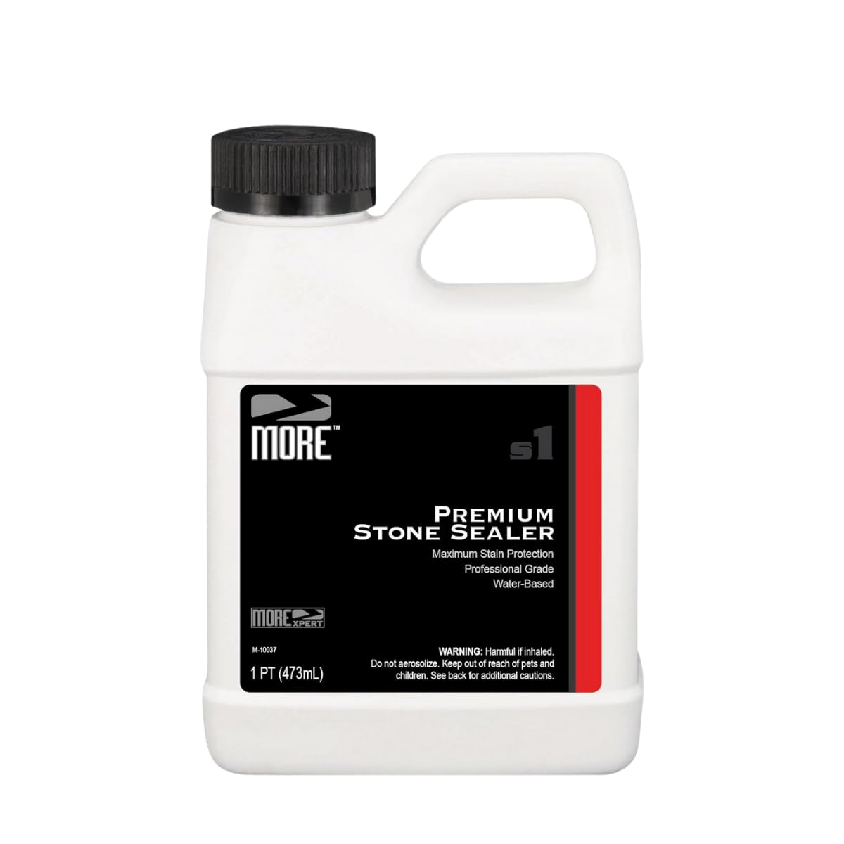 MORE Premium Stone Sealer applied with a brush to protect porous natural stone surfaces