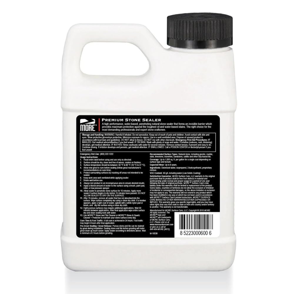 MORE Surface Care products are made in USA for stone and tile protection