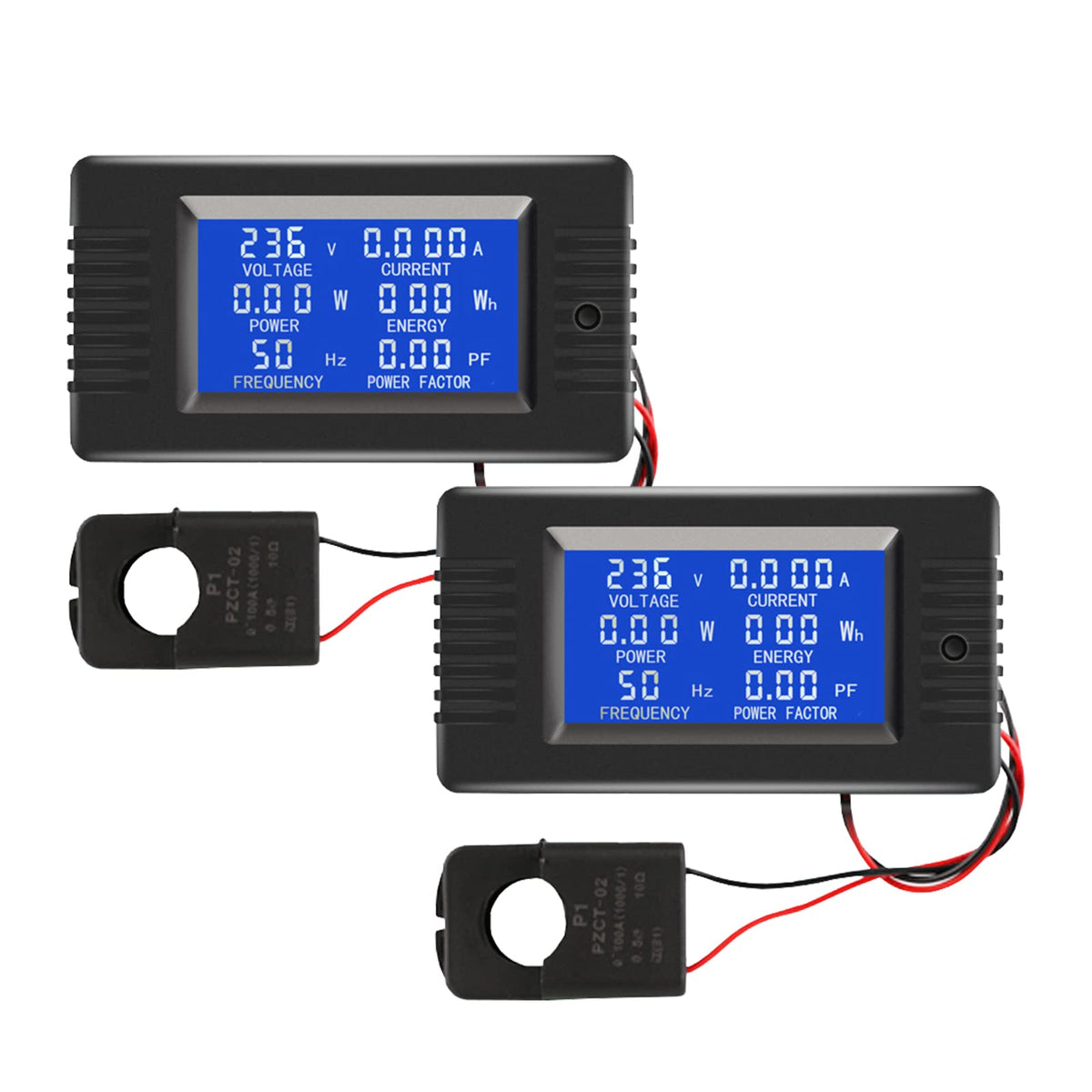 Morning Group AC panel meter with split-core CT for easy installation and accurate readings.
