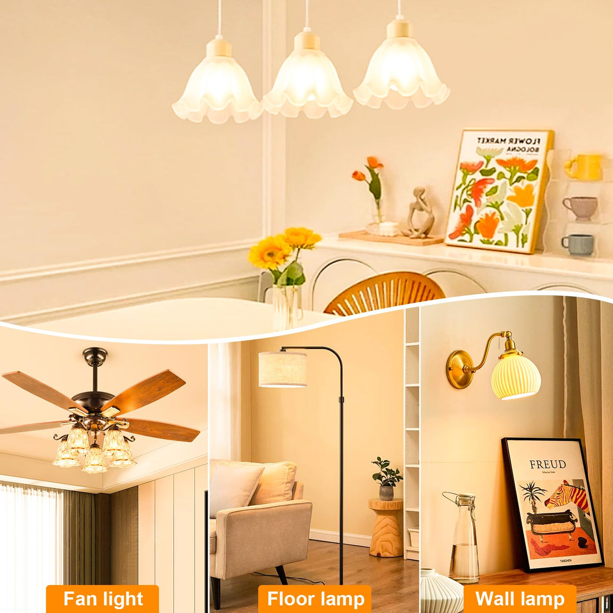 MorningLight A15 LED bulb offers instant-on, flicker-free light.