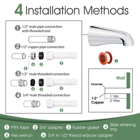 Mornwaen adapters and tape enable versatile connections across sizes