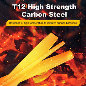 MORROWIND carbon-steel-teeth files deliver durable wear resistance.