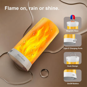 Morsatie four flame modes for versatile ambience