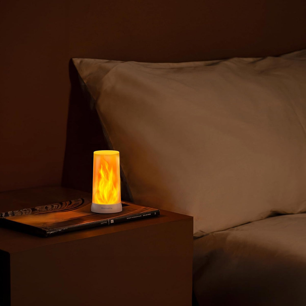 Morsatie LED candle with timer for effortless scheduling