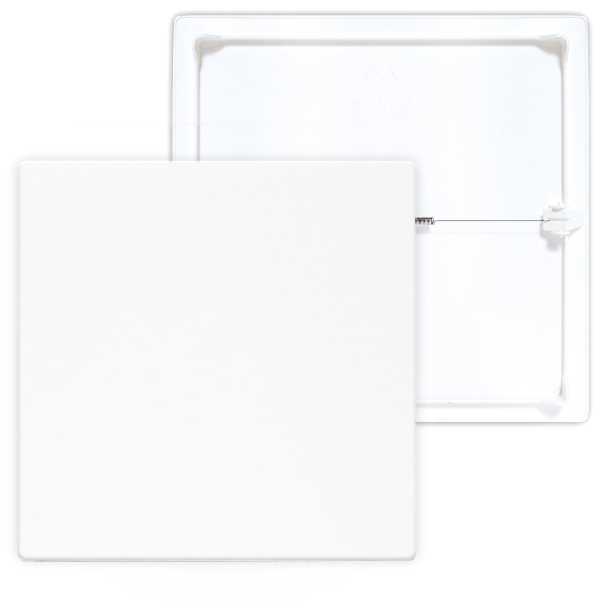 Morvat white decorative cover panel complements any decor
