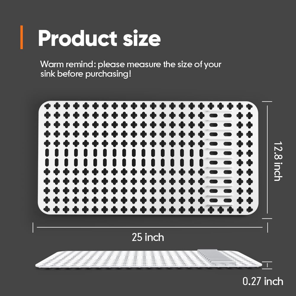 Moryimi soft silicone protector cushions dishes and prevents scratches.