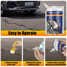 MOSAMNI damp-crack sealant demonstrates smooth flow and reliable sealing