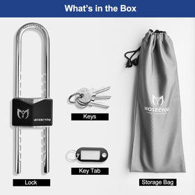 MOSECYOU adjustable sliding bar fitting various door handle spacings.
