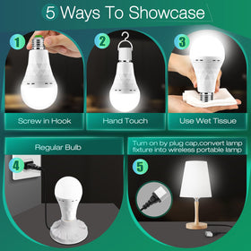 MOSLIAN daylight 5000K bulb for bright daily lighting