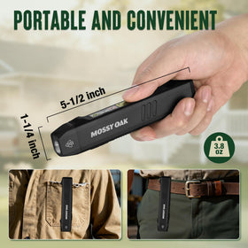 Mossy Oak flashlight battery indicator keeps power awareness on the go