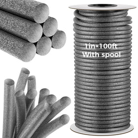 MotiMind foam backer rod 1in x 100ft for clean caulking gaps.