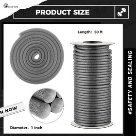 MotiMind foam backer rod bulk roll ready for large caulking projects.