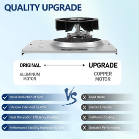 Motoasis easy install 10-minute replacement saves time and tools