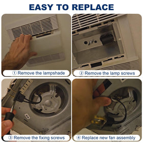 Motoasis Nutone upgrade for 763RL series improves reliability and lifespan.