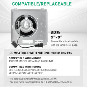 Motoasis pure copper motor upgrade enhances 110CFM airflow reliability.