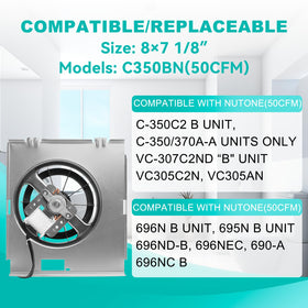 Upgraded pure copper motor promises durable, long-lasting performance.