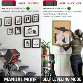 Motovera manual mode showing custom angle projection on slopes