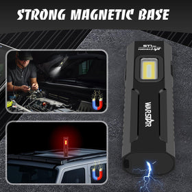 Mougcet IP45 splash-resistant edc light suitable for wet weather.