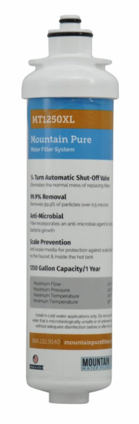 Mountain Plumbing MT1250XL/RFC Mountain Pure replacement filter for cleaner tasting water