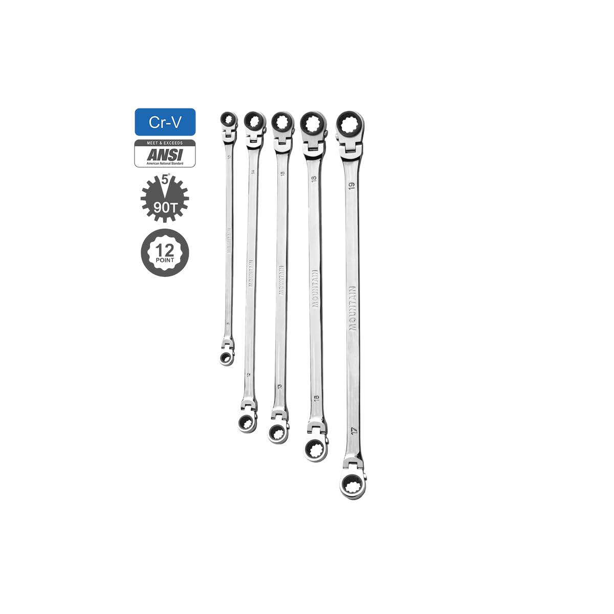 MOUNTAIN RM6 reversible ratcheting for quick direction change