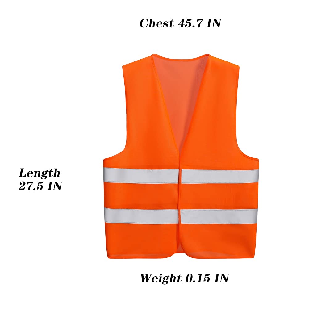 Mountmarter safety vest is easy to wear and adjust for a secure fit.