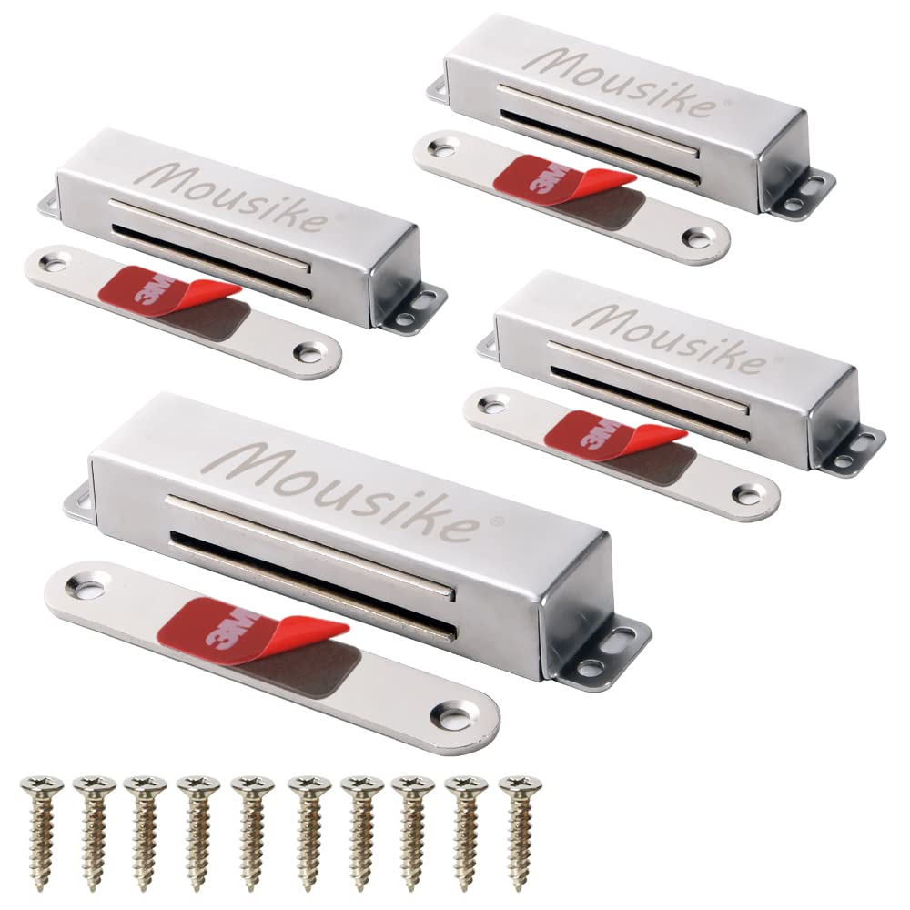 Mousike magnetic door catch seamless fit keeps doors aligned and smooth