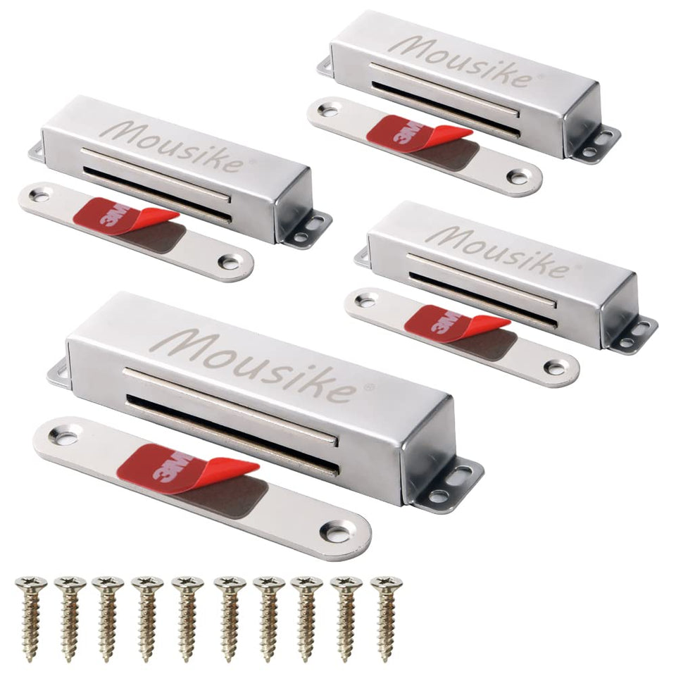 Mousike magnetic door catch seamless fit keeps doors aligned and smooth