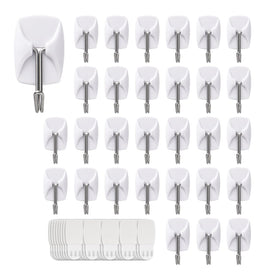 Movelyst 32 small hooks on wall for clutter-free spaces