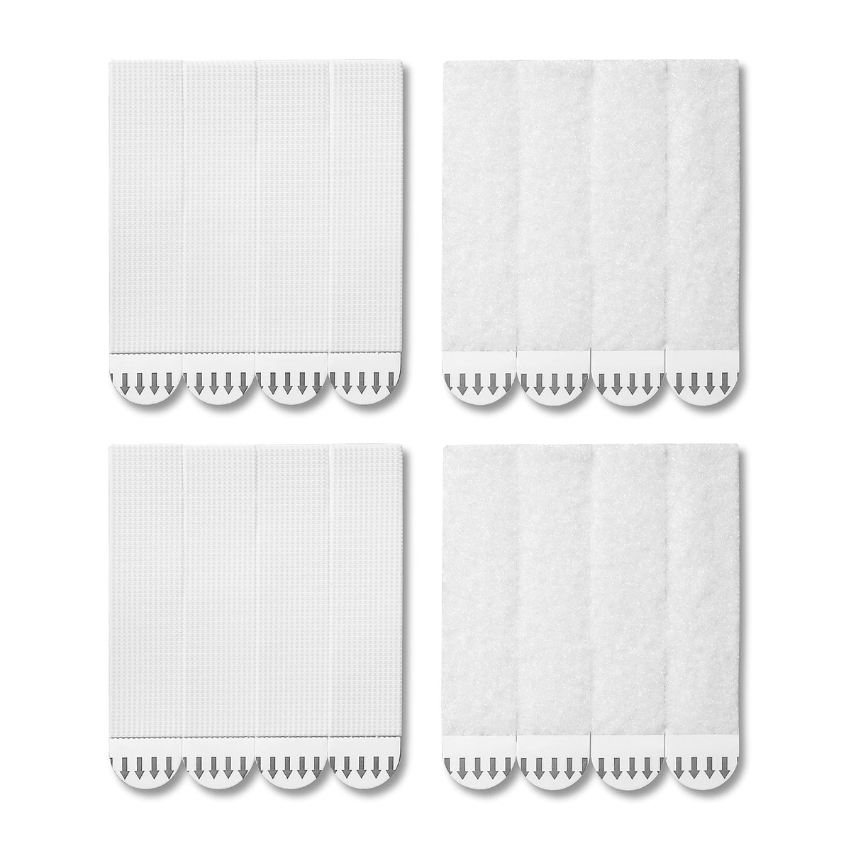 MOVELYST large picture strip adheres securely for damage-free wall hanging.