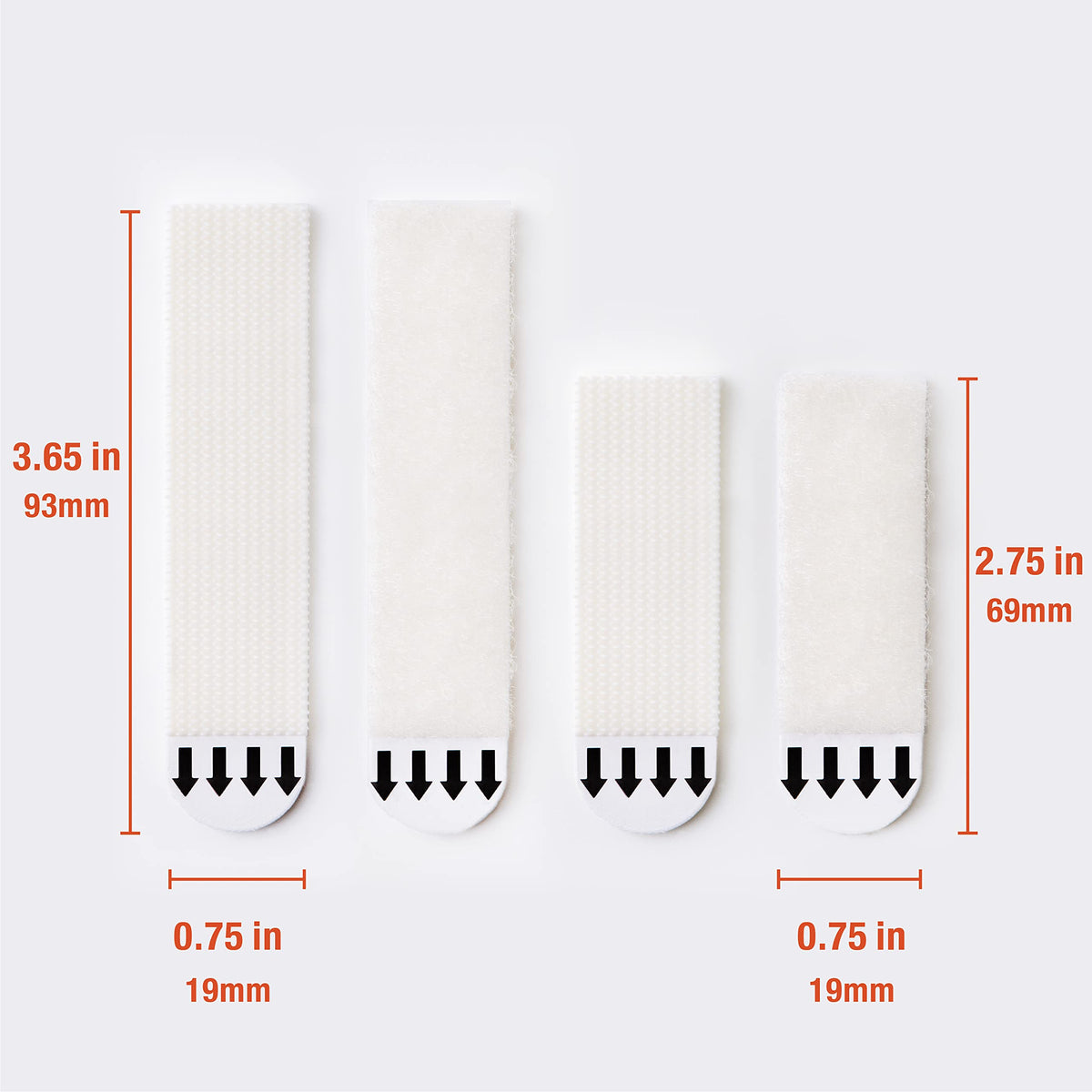 MOVELYST medium pairs picture hanging strips for standard frames