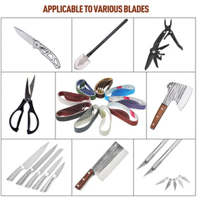 Moviron knife sharpener belts 800 grit for fine edge refinement