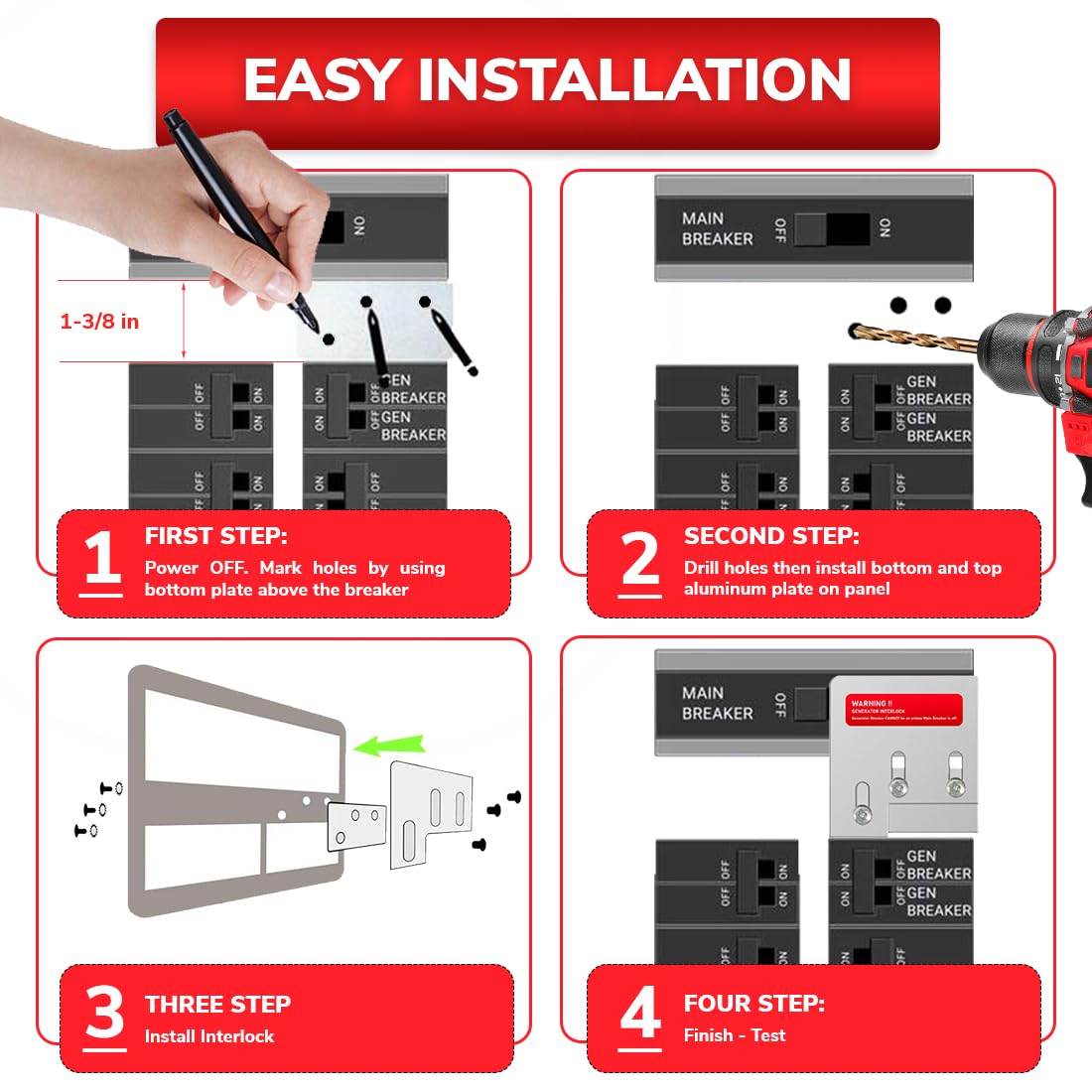 MOWABI zip ties keep cables neat and secure