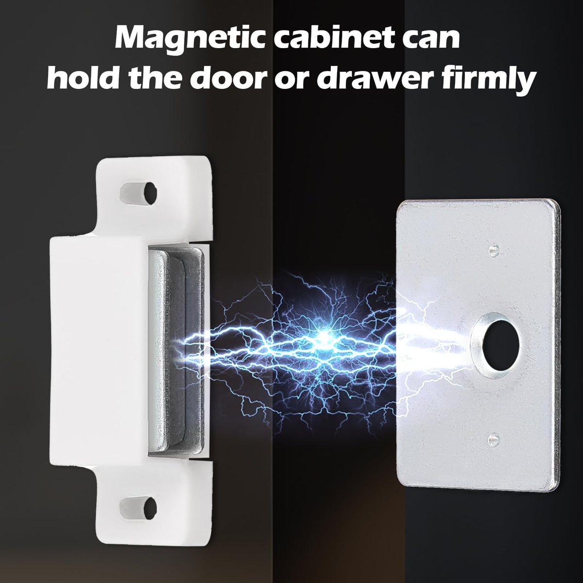 Moxweyeni cabinet magnet set with screws for easy DIY installation